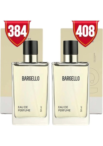 384 Kadın Parfüm Floral + 408 Kadın Parfüm Floral 50 ml Edp