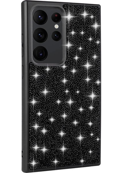 Galaxy S24 Ultra Kılıf Parlak Taşlı Tasarım Redclick Pırlanta Görünüm Kapak fiyatları