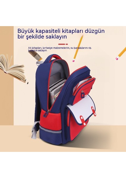 2024 Oxford Ingiliz Tarzı Erkek ve Kız Çocukları Için Ilkokul Okul Çantaları, 3-6. Sınıf Hafif Okul Çantaları (Yurt Dışından)