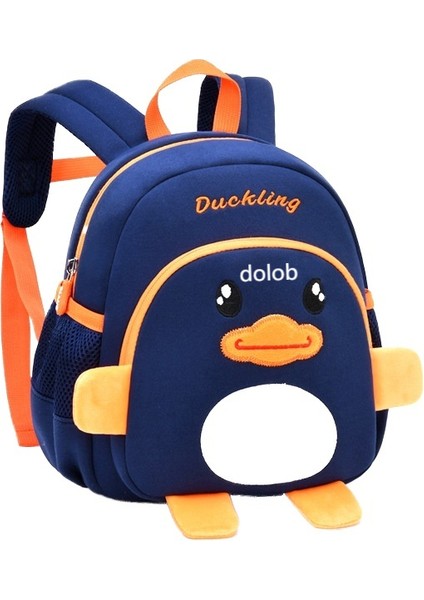 Yeni Karikatür Küçük Ördek Anaokulu Çocuk Rahat Anti-Kayıp Sırt Çantası Büyük Boy 5-8 Yaşında (Yurt Dışından)