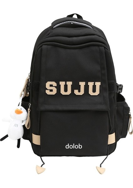 Okul Çantası Kadınların Ortaokul, Lise ve Ilkokul Öğrencileri Için Yeni Büyük Kapasiteli Sırt Çantası Crossbody Çantası Erkek Crossbody Çantası (Yurt Dışından)