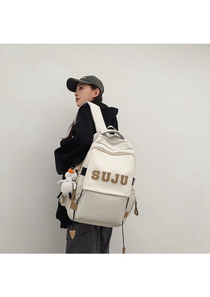 Okul Çantası Kadınların Ortaokul, Lise ve Ilkokul Öğrencileri Için Yeni Büyük Kapasiteli Sırt Çantası Crossbody Çantası Erkek Crossbody Çantası (Yurt Dışından) fiyatları