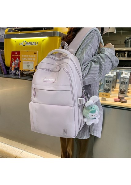 Öğrenci Okul Çantası Kadınların Ortaokul Öğrencileri Için Yeni Çok Yönlü Büyük Kapasiteli Sırt Çantası Okul Sezonunun Başlangıcı Için Gündelik Basit Sırt Çantası (Yurt Dışından) fiyatları