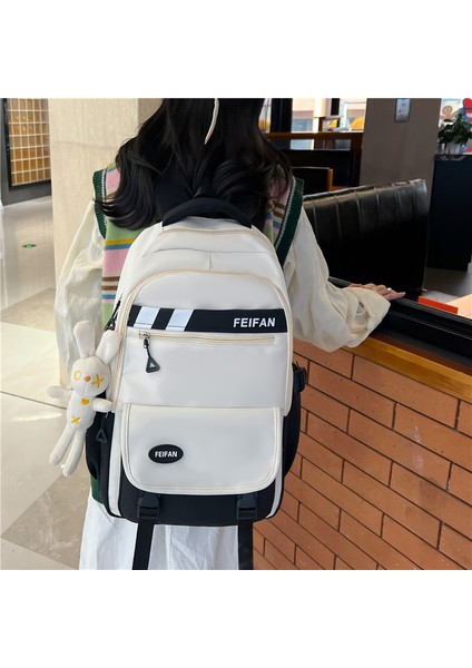 Okul Çantası Kadın Ortaokul Öğrencisi Lise Öğrencisi Üniversite Öğrencisi Sırt Çantası Üst Düzey Banliyö Sırt Çantası Kadın Büyük Kapasiteli Hafif (Yurt Dışından) modelleri