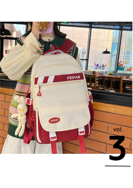 Okul Çantası Kadın Ortaokul Öğrencisi Lise Öğrencisi Üniversite Öğrencisi Sırt Çantası Üst Düzey Banliyö Sırt Çantası Kadın Büyük Kapasiteli Hafif (Yurt Dışından) fiyatları