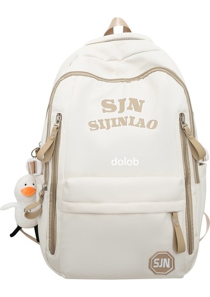 Üniversite Öğrencisi Okul Çantaları, Erkek ve Kız Büyük Kapasiteli Sırt Çantaları, Retro Ortaokul ve Lise Öğrencisi Seyahat Bilgisayarı Sırt Çantaları (Yurt Dışından)