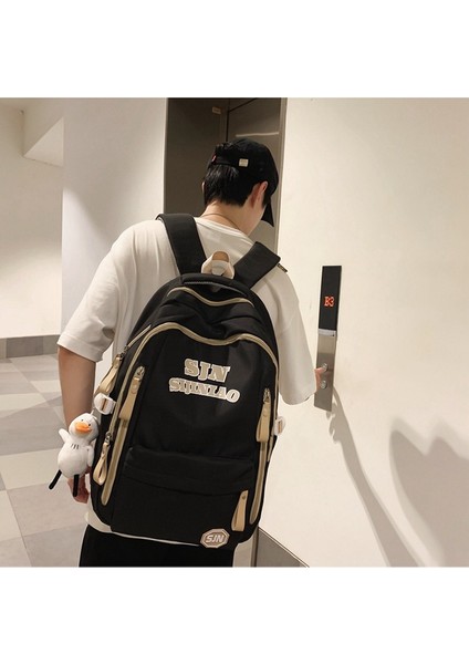 Üniversite Öğrencisi Okul Çantaları, Erkek ve Kız Büyük Kapasiteli Sırt Çantaları, Retro Ortaokul ve Lise Öğrencisi Seyahat Bilgisayarı Sırt Çantaları (Yurt Dışından) fırsatları