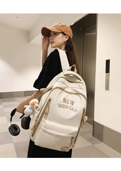 Üniversite Öğrencisi Okul Çantaları, Erkek ve Kız Büyük Kapasiteli Sırt Çantaları, Retro Ortaokul ve Lise Öğrencisi Seyahat Bilgisayarı Sırt Çantaları (Yurt Dışından) indirimleri