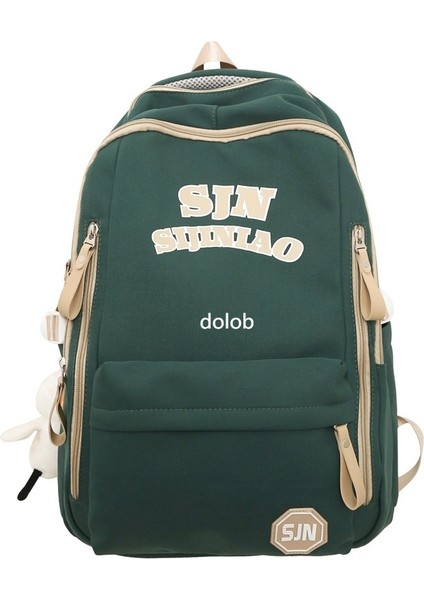 Üniversite Öğrencisi Okul Çantaları, Erkek ve Kız Büyük Kapasiteli Sırt Çantaları, Retro Ortaokul ve Lise Öğrencisi Seyahat Bilgisayarı Sırt Çantaları (Yurt Dışından)