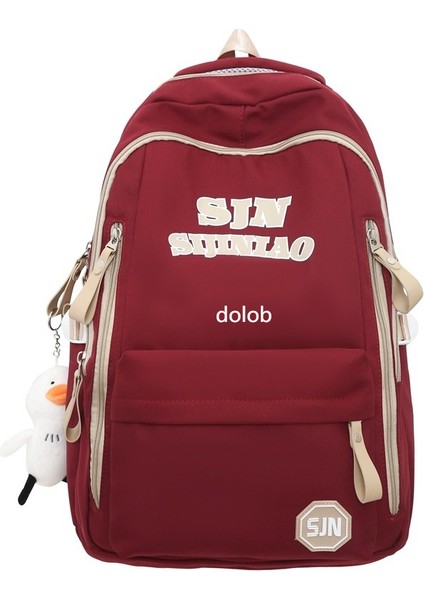 Üniversite Öğrencisi Okul Çantaları, Erkek ve Kız Büyük Kapasiteli Sırt Çantaları, Retro Ortaokul ve Lise Öğrencisi Seyahat Bilgisayarı Sırt Çantaları (Yurt Dışından)