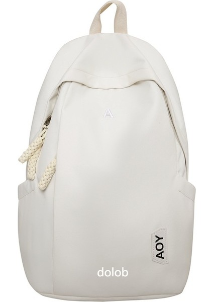 Kore Tarzı Lise Öğrencisi Okul Çantası Kadın Ins Serin Sırt Çantası Büyük Kapasiteli Hafif Üniversite Öğrencisi Çift Sırt Çantası (Yurt Dışından)