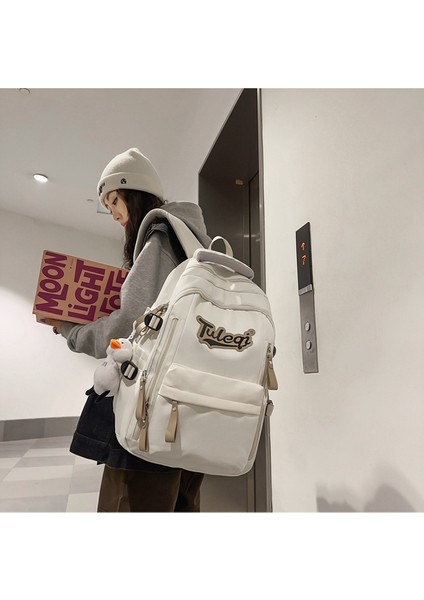 Okul Çantası Erkek Üniversite Öğrencisi Büyük Kapasiteli Ortaokul Öğrencisi Ilk ve Orta Okul Öğrencisi Sırt Çantası, Lise Öğrencisi Yükünü Azaltan Sırt Çantası (Yurt Dışından) indirimleri