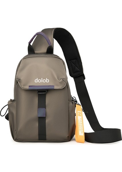 Moda Crossbody Çanta, Açık Hava Göğüs Çantası, Büyük Kapasiteli, Hafif Bisiklet Göğüs Küçük Sırt Çantası, Gündelik Omuz Çantası, Erkek Çantası (Yurt Dışından)