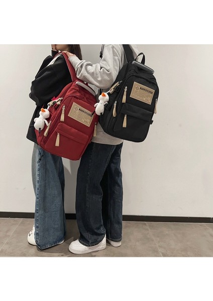 Sırt Çantası 2024 Moda Öğrenci Okul Çantası Japon Tarzı Basit Ortaokul Öğrenci Sırt Çantası Ins (Yurt Dışından) modelleri