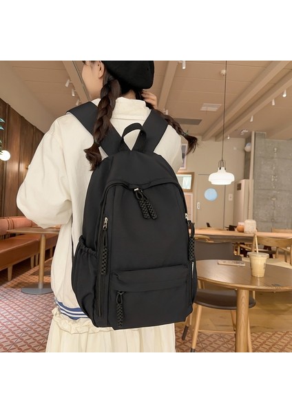 Schoolbag Kadın Üniversite Öğrencisi Lise Ortaokul Öğrencisi Seyahat Sırt Çantası Erkek Büyük Kapasiteli Sırt Çantası 2024 Yeni Stil (Yurt Dışından) fiyatları