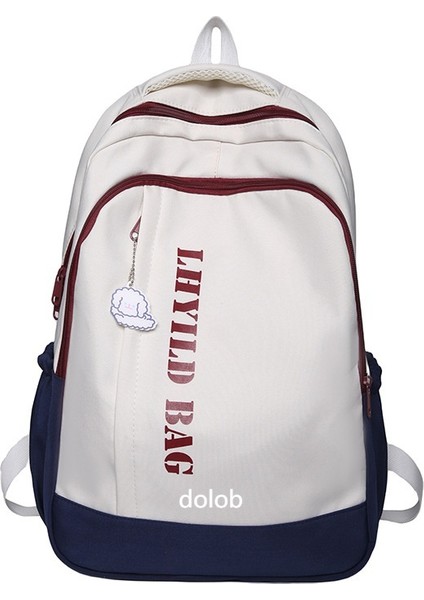 Büyük Kapasiteli Ortaokul Öğrencisi Okul Çantası 2024 Bahar Yeni Açık Büyük Kapasiteli Çanta Moda Trendi (Yurt Dışından)