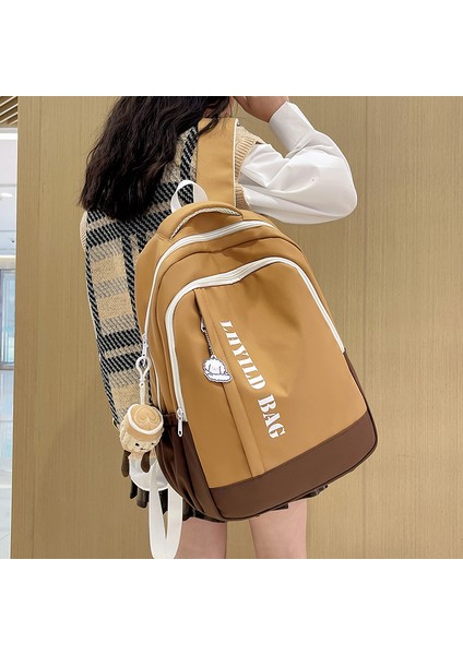 Büyük Kapasiteli Ortaokul Öğrencisi Okul Çantası 2024 Bahar Yeni Açık Büyük Kapasiteli Çanta Moda Trendi (Yurt Dışından) fırsatları