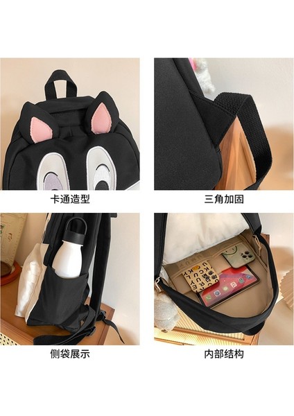 Sevimli Karikatür Sincap Sırt Çantası Büyük Kapasiteli Öğrenci Schoolbag Bilgisayar Sırt Çantası Trendy Sınıf Hafif Schoolbag (Yurt Dışından) indirimleri