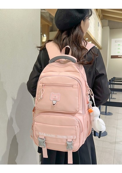 Ortaokul Bayan Öğrencileri Için Okul Çantası, Geniş Kapasiteli, Lise Öğrencileri Için, Hafif ve Şık Sırt Çantası, Beşinci ve Altıncı Sınıf 2024 Model (Yurt Dışından) indirimleri