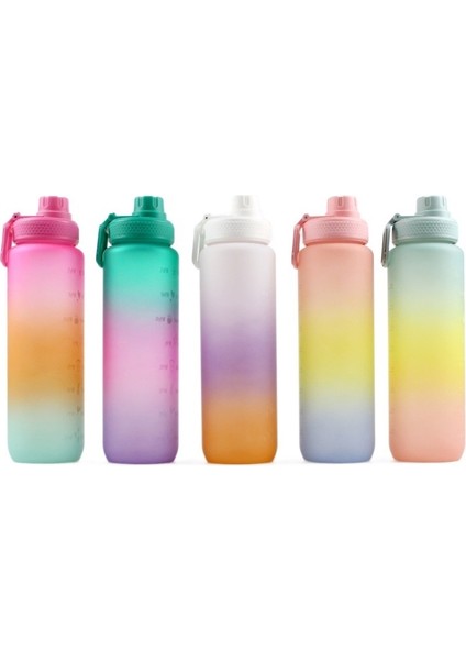 Spor Su Bardağı Dış Mekan Degrade Renkli Su Bardağı 1000ML (Yurt Dışından) fiyatları