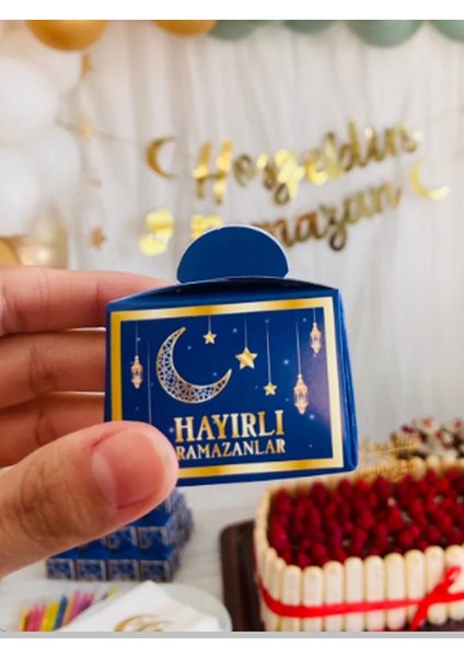 Ramazan Bayramı Külahı Kutusu (Boş Kutu) 25 Adet modelleri