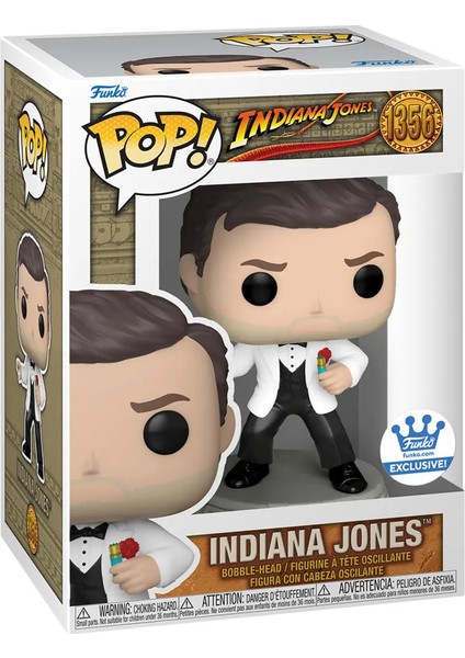 Pop! Indiana Jones In White Suit Indiana Jones Vinyl Figure