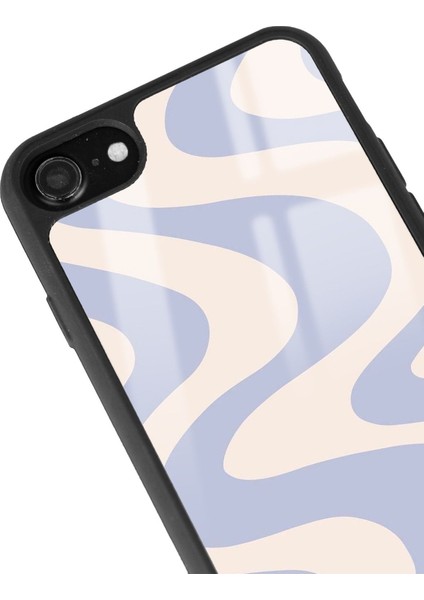 Apple iPhone 7 - 8 - Se Wave Efect Tasarımlı Glossy Telefon Kılıfı modelleri