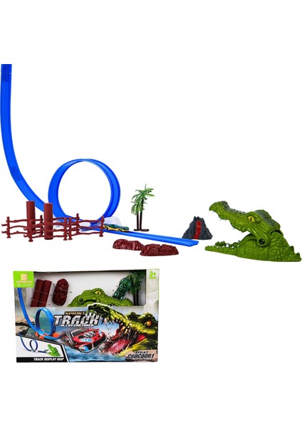 Timsah Roller Coaster Araba Seti