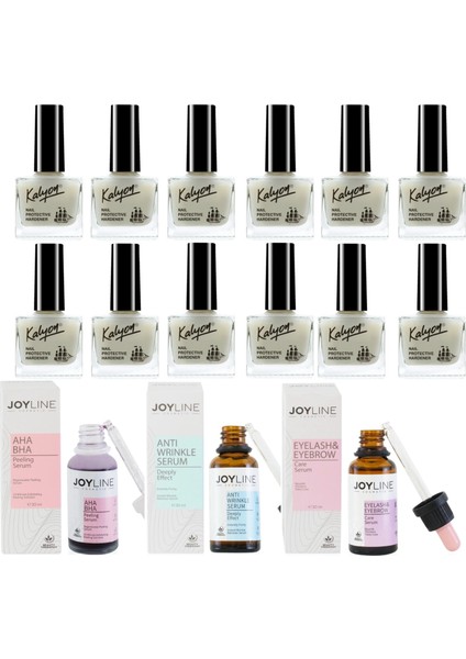 Tırnak Güçlendirici 12 Adet+Joy Line 3'lü Set