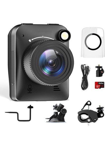 4K Fhd Hızlandırılmış Dış Mekan Kamerası - Su Geçirmez Seviye IP66