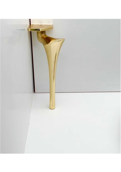 Elegant Gold Mobilya Koltuk Ayağı Chester Komidin Tv Ünitesi Vestiyer Ayağı 21 cm 8 Adet modelleri