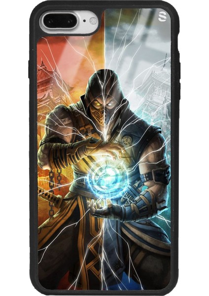 Apple iPhone 7 Plus - 8 Plus Mortal Combat Tasarımlı Glossy Telefon Kılıfı