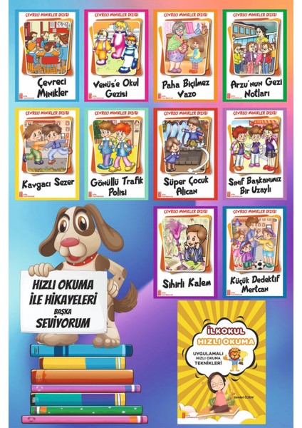3. Sınıflar Için Çevreci Minikler Dizisi - Hızlı Okuma