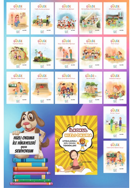 1. Sınıf Gülce Öykü Dizisi (Belirli Gün ve Haftalarla Ilgili Hikayeler) 21 Kitap - Hızlı Okuma