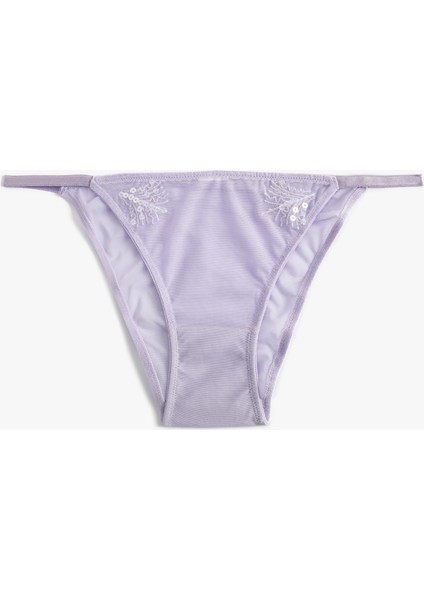 Brief Külot Dantelli Normal Bel