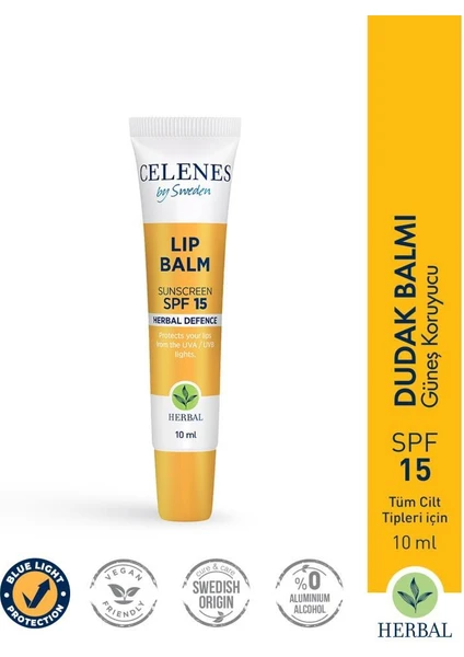 Celenes By Sweden Herbal Yoğun Nem Lip Balm