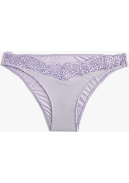 Brief Külot Dantelli Normal Bel