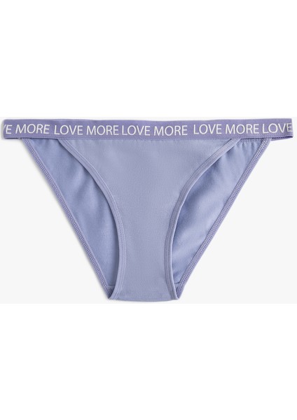 Brazilian Külot Slogan Baskılı