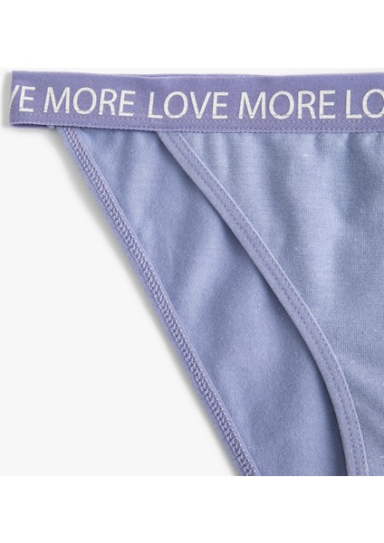 Brazilian Külot Slogan Baskılı modelleri