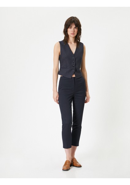 Blazer Yelek Düğmeli V Yaka fiyatları