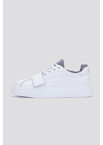 Aegiserkek Beyaz/gri Deri Sneakers & Spor Ayakkabı 352 20251 Erk Ayk Y24 fiyatları