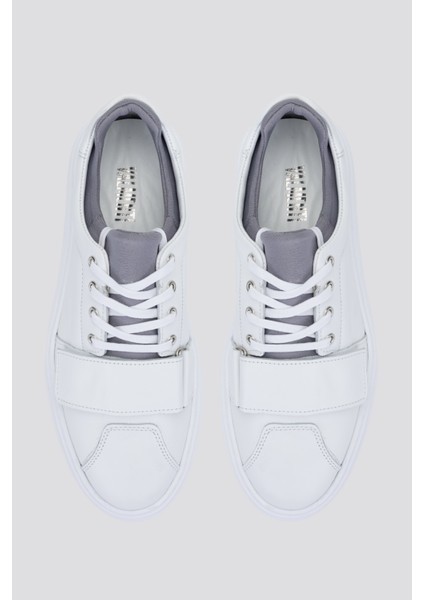 Aegiserkek Beyaz/gri Deri Sneakers & Spor Ayakkabı 352 20251 Erk Ayk Y24 indirimleri
