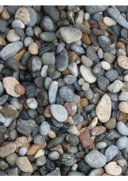 Karışık Çakıl Taşı 2,5-3-3,5cm Iriliğinde Akvaryum Teraryum Saksı Süslemeleri Için 2,5 kg
