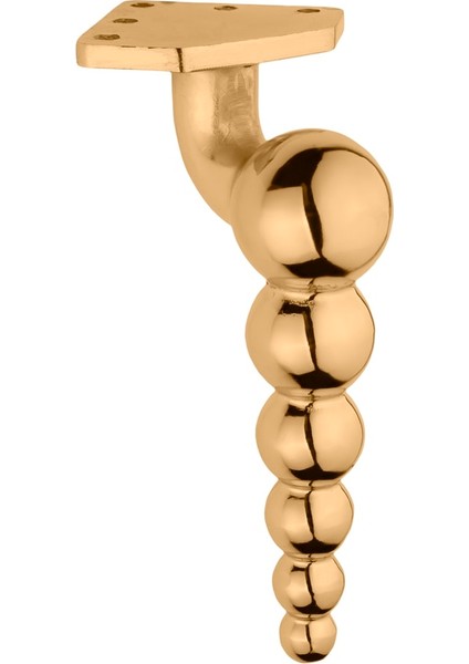 Mobilya Galaxy Gold Koltuk Ayağı Chester Komidin Tv Ünitesi Ayağı 16 cm 4 Adet