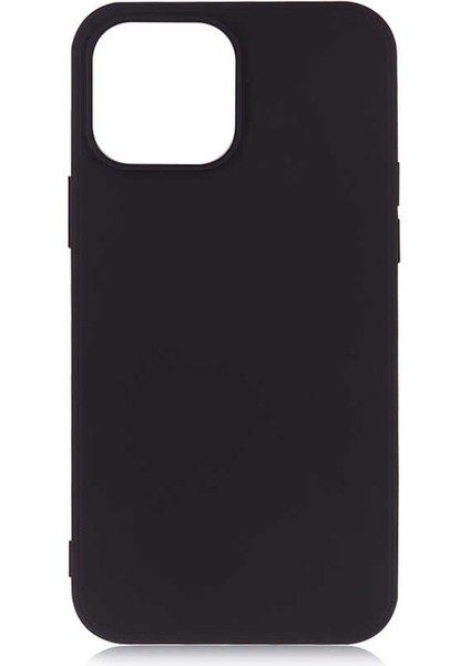 Apple iPhone 13 Pro Max - Uyumlu Premier Silikon Kapak-Siyah