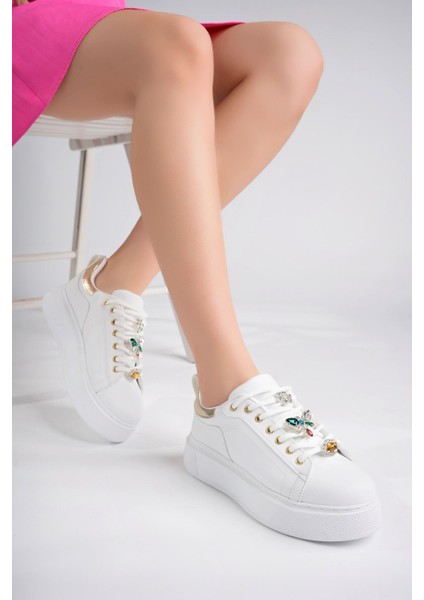 Dolgu Taban Beyaz Kadın Ayakkabı fiyatları