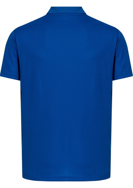 Erkek Saks Polo Yaka Spor T-Shirt - TF-0208 Umbro Camp Polo T-Shirt Sax - Erkek Saks Polo Yaka Antrenman T-Shirtü