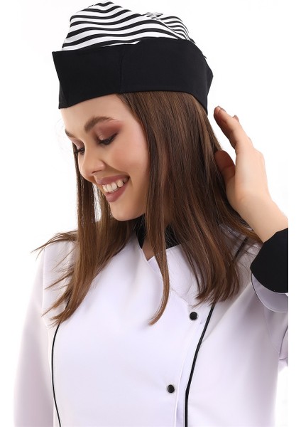 Aşçı Kayık Kep - 903 P/v Siyah Çizgili