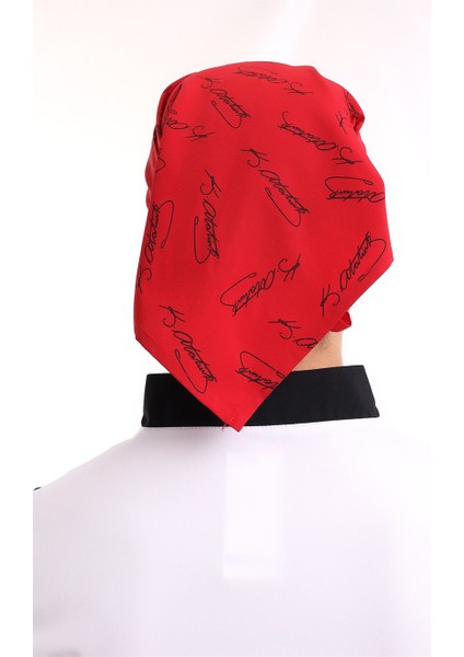 Bandana - 1908 Kırmızı Kemal Atatürk
