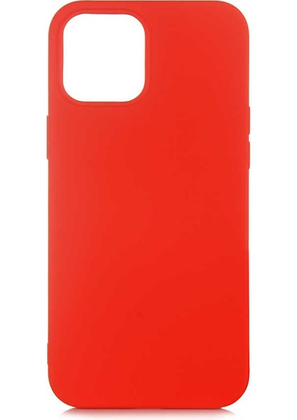 Apple iPhone 12 Pro Max - Uyumlu Lsr Lansman Kapak-Kırmızı